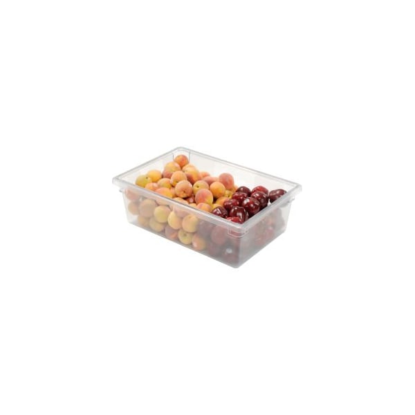 Rubbermaid Commercial Rubbermaid 3300-00 Clear Plastic .5 Gallon 18 x 26 x 9, PK6 FG330000CLR - main